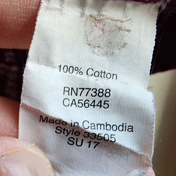 J. Crew Fuchsia Featherweight Slub Cotton V-Neck T-Shirt Size Small - Picture 8 of 13